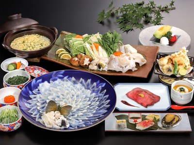 山口の贅を五感で味わい尽くす、至福の旅へ♪♪【ふく】フルコースプラン〈松〉